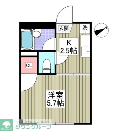 リエス伊勢原の物件間取画像